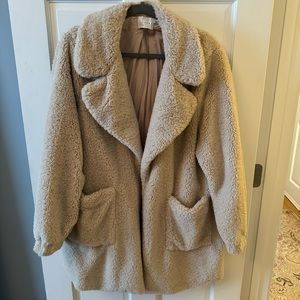 LUSH - Teddy Coat - Size M